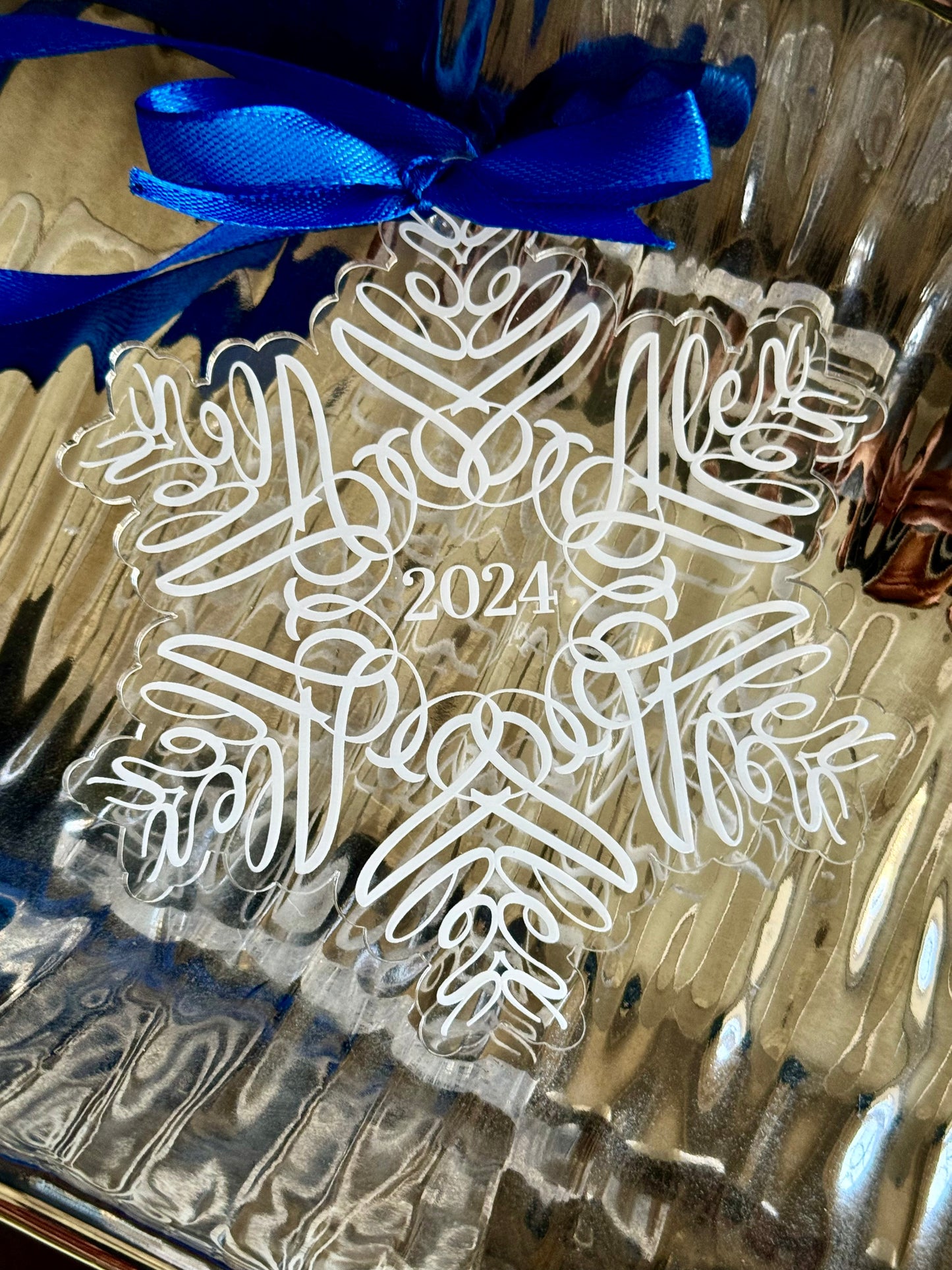 Acrylic Snowflake Ornament