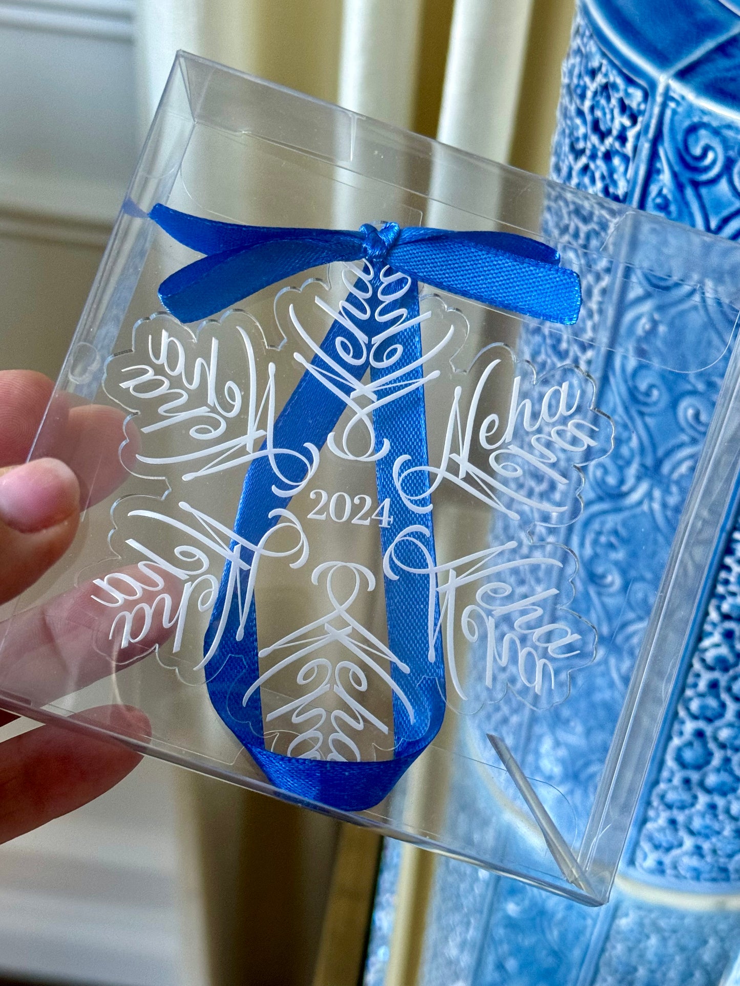 Acrylic Snowflake Ornament